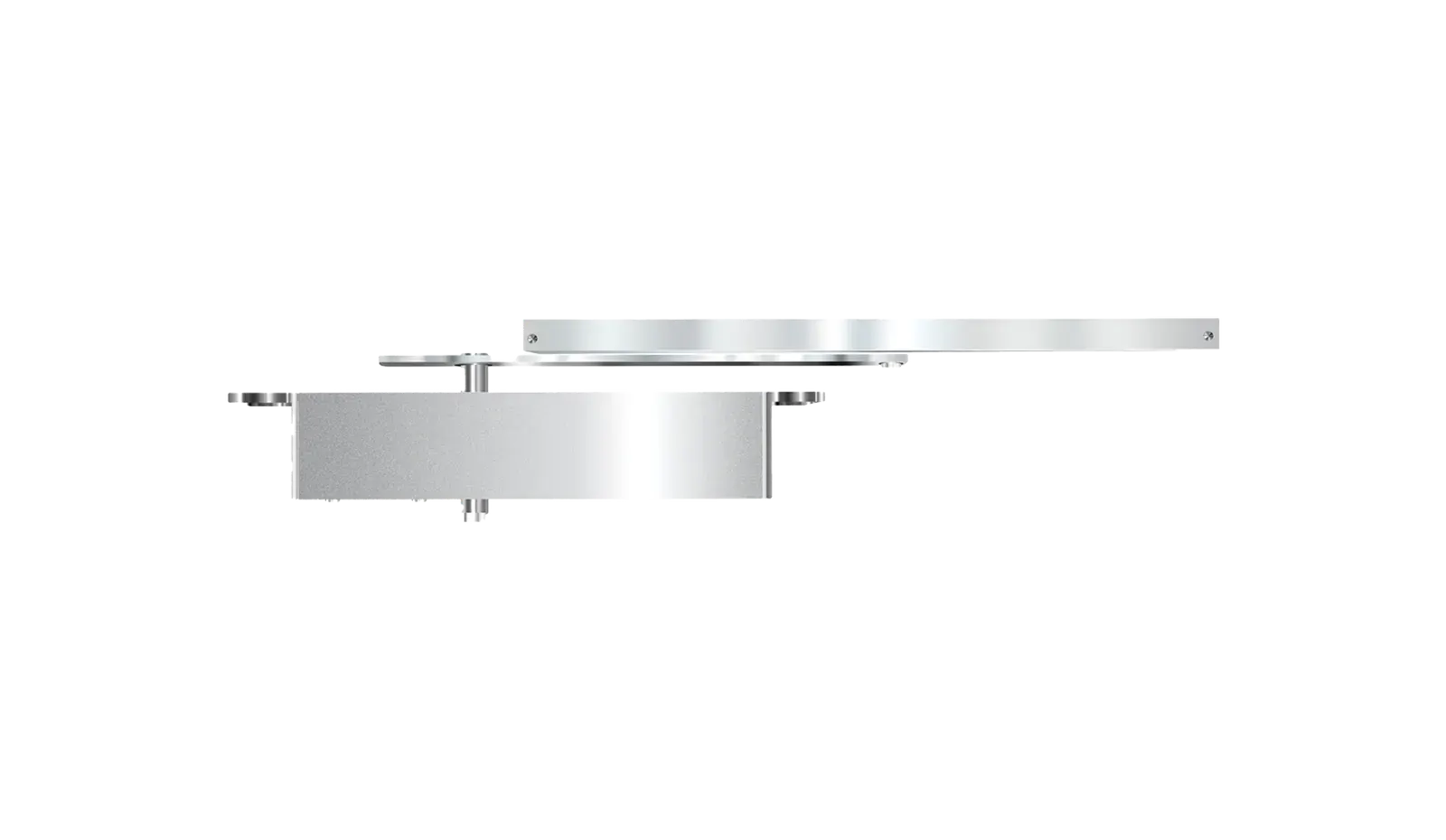 Sterling DC 2700 concealed door closer in silver finish