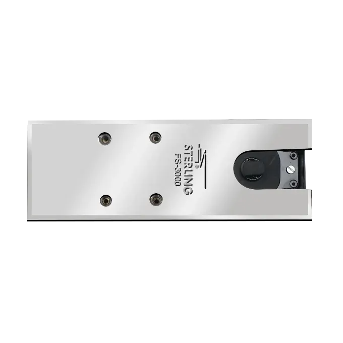Sterling FS 3000 floor spring with its stainless steel matt top plate